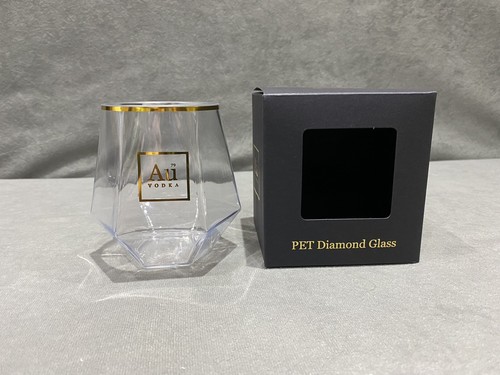 Vodka plastic tumbler - au,