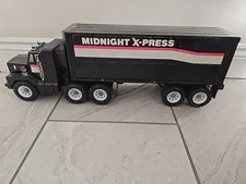 Matchbox🔥1982 Convoy Kenworth Truck & Trailer Midnight X-Press