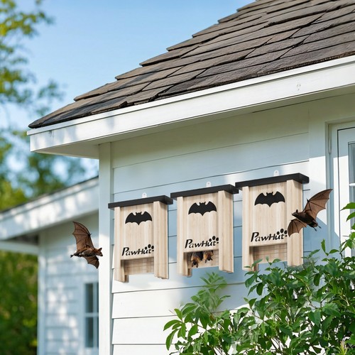 3pcs bat boxes - 3pcs, houses