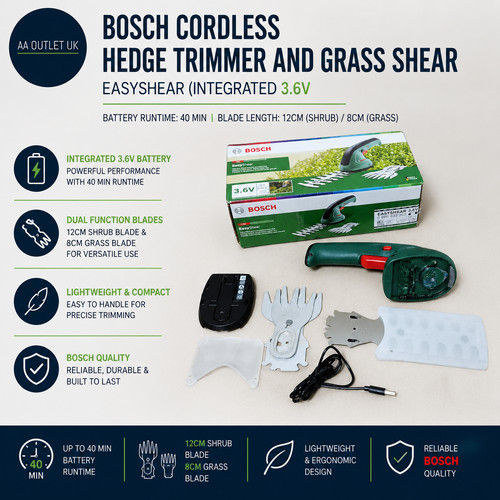 Bosch cordless hedge - bosch, trimmer