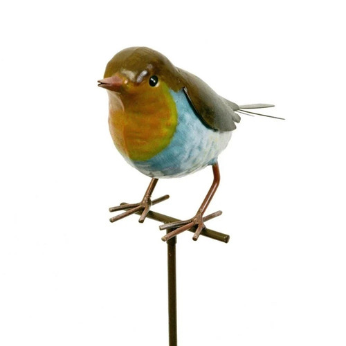 Robin stake garden - robin,