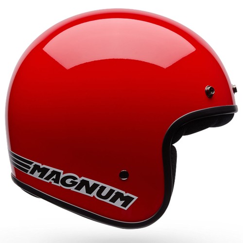 Bell magnum solid red - bell, open
