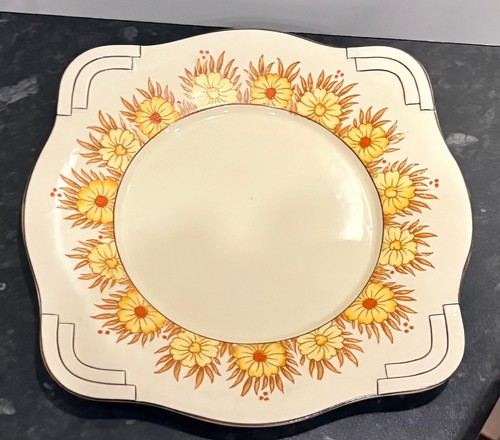 Vintage newhall pottery cake - newhall,