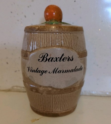 Baxters vintage marmalade jar - vintage,