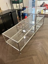 Large Brushed Stainless Steel