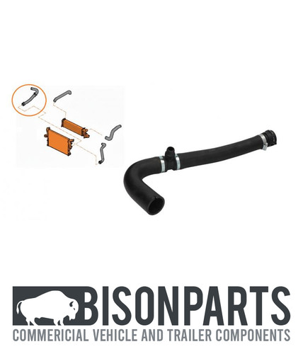 Engine coolant radiator hose - coolant,