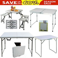 Folding Table Camping Tables Dining Party Sewing Picnic BBQ Indoor Outdoor Event