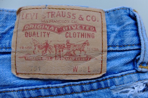Distressed levi 751 - levi’s, blue