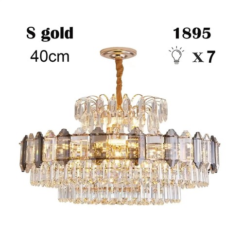 Modern led crystal ceiling - led,