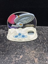 Star Trek Voyager - 1996 Wesco Talking Alarm Clock Untested Ref Cs8