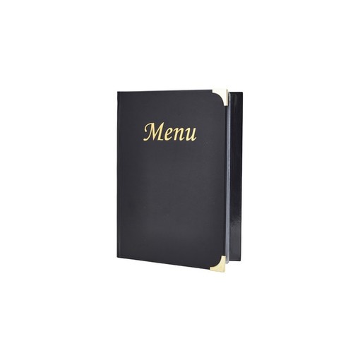 Genware menu holder - leather, pu