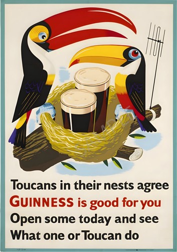 Vintage poster guinness - ,