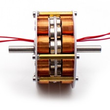 Double-Layer Disc Type Iron