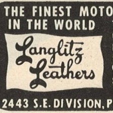 LANGLITZ LEATHERS MOTORCYCLE