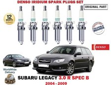 FOR SUBARU LEGACY 3.0 R SPEC B 2004-2009 NEW DENSO IRIDIUM 6 X SPARK PLUGS SET