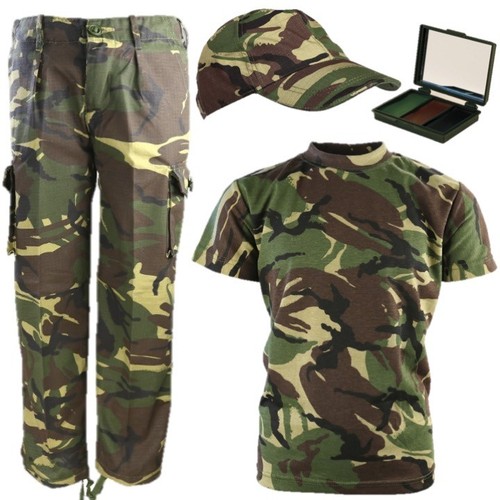 Boys army outfit - boys, t-shirt