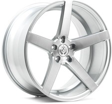 Alloy Wheels 19" Axe EX18 Silver Polished Face For Saab 9-5 [Mk1] 97-10