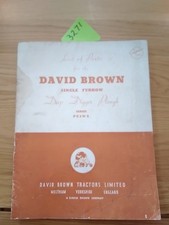 David Brown Single Furrow