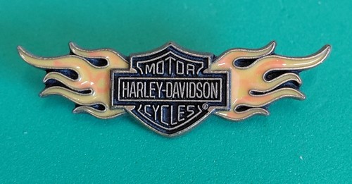 Harley davidson flaming logo - harley-davidson,