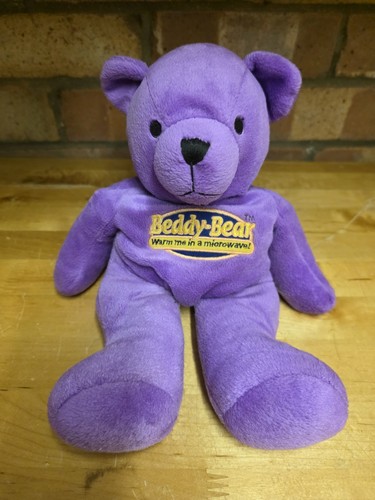 Purple intelex teddy bear - purple,