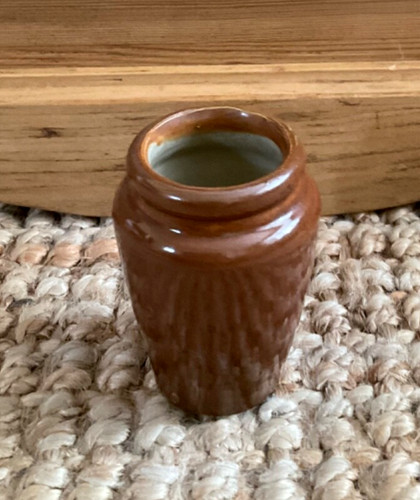 Antique victorian brown glazed - antique,