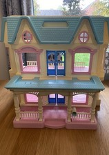 Fisher Price Loving Family Dolls Dream Mansion House 1993