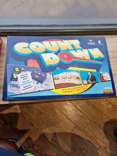 Countdown vintage board - countdown,