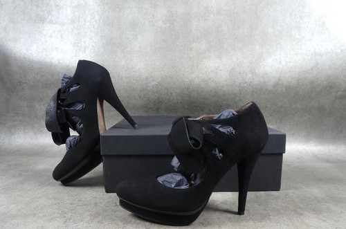 Pura lopez ante black heels - ante,