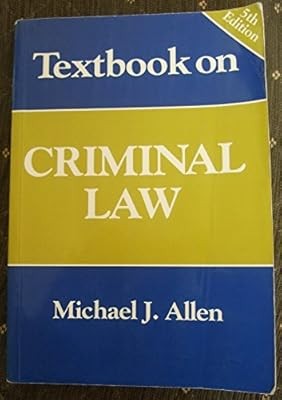 Textbook criminal law - on,
