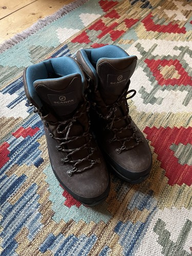 Scarpa brown leather hiking - scarpa,