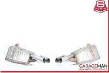 06-11 Mercedes W219 CLS63 AMG Rear Right & Left Exhaust Muffler Dual Tips OEM