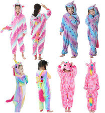 UK Fleece Kids Girls Unicorn