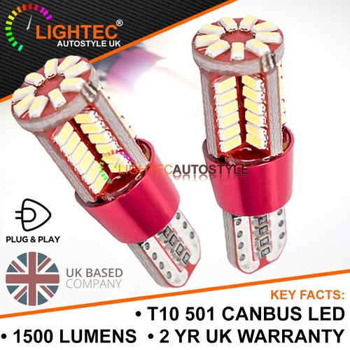 T10 w5w 501 canbus error - w5w,