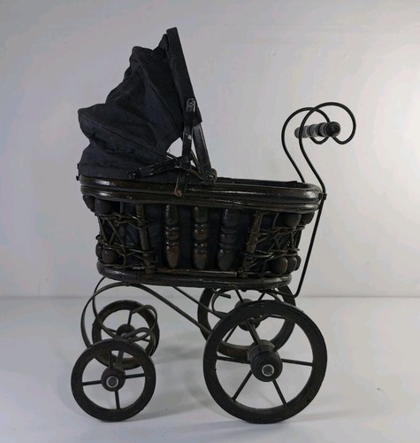 Antique dolls pram victorian - antique,