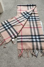 Burberry Cashmere Scarf Beige