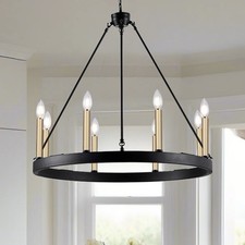 8-Light Candle-Style Wagon