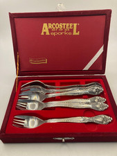 Vintage Arcosteel set of six