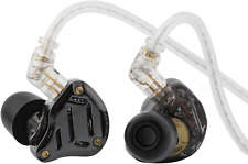 Linsoul KZ ZS10 PRO 2 in Ear Monitor IEM, 1DD+4BA Hybrid Wired Earbuds, with 4-L