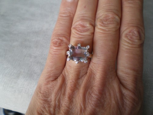 Zebra fluorite zircon - zebra, &