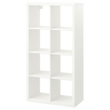 IKEA KALLAX White Shelving