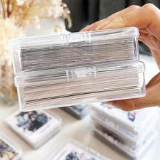 1/3pcs Clear Playing Card Box