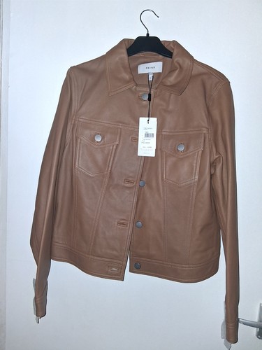 Reiss tan piper leather - reiss,