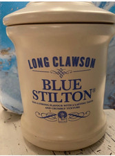 Long Clawson Blue Stilton Cheese Stoneware Lidded Pot London Pottery
