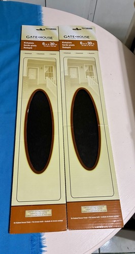 Aluminum door kick plates - door,