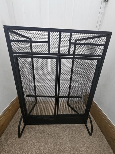 Homcom panel folding fire - 3-panel,