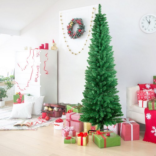 Slim christmas tree pencil - tree,