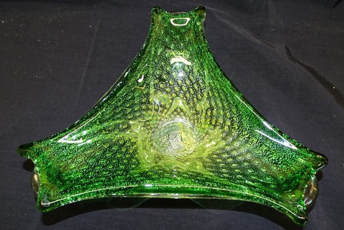 Murano triangle bowl - murano,