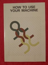 Instruction Manual For The Brother KX 350  Knitting Machine 