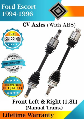 New front axles - new,
