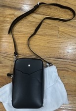 New Montblanc Black Leather